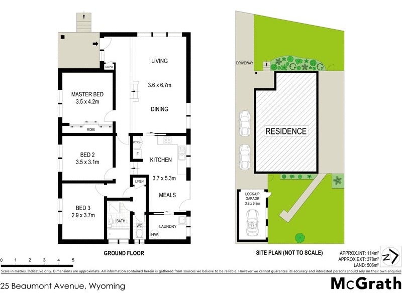 25 Beaumont Avenue, Wyoming NSW 2250 Floorplan