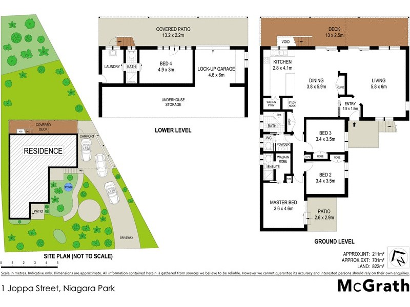 1 Joppa Street, Niagara Park NSW 2250 Floorplan