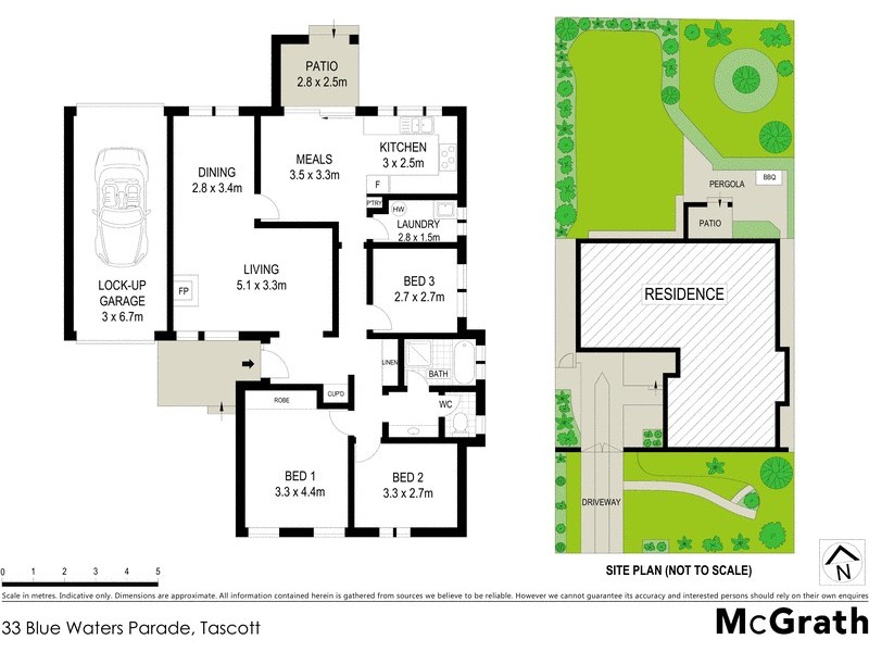 33 Blue Waters Parade, Tascott NSW 2250 Floorplan