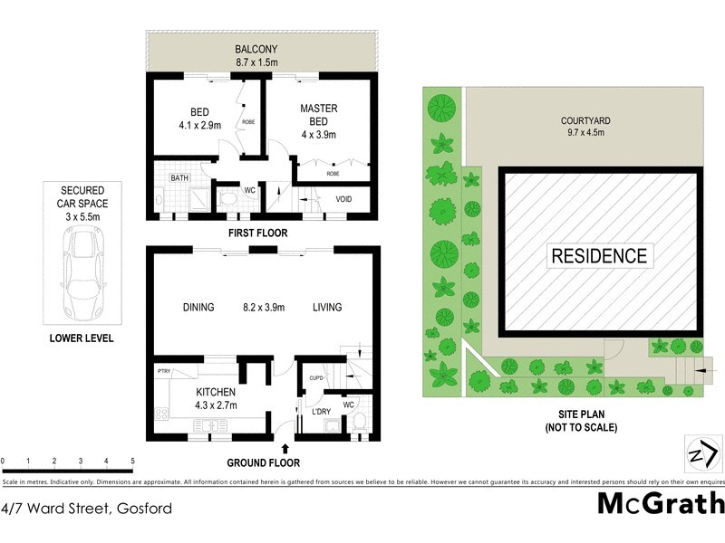 4/7 Ward Street, Gosford NSW 2250 Floorplan