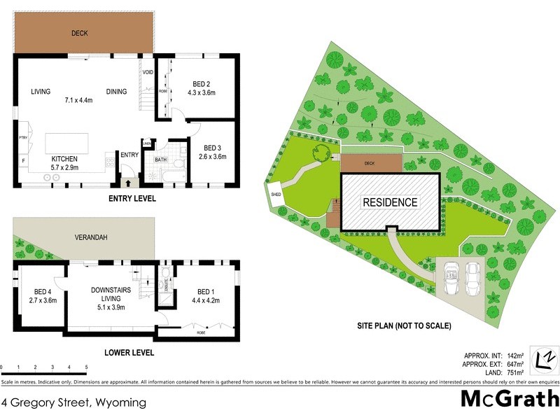 4 Gregory Street, Wyoming NSW 2250 Floorplan