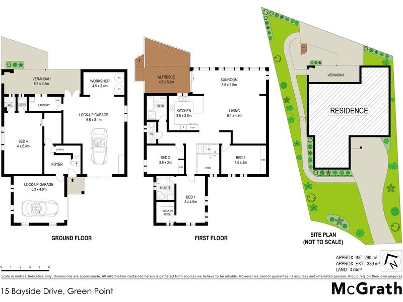 15 Bayside Drive, Green Point NSW 2251 Floorplan