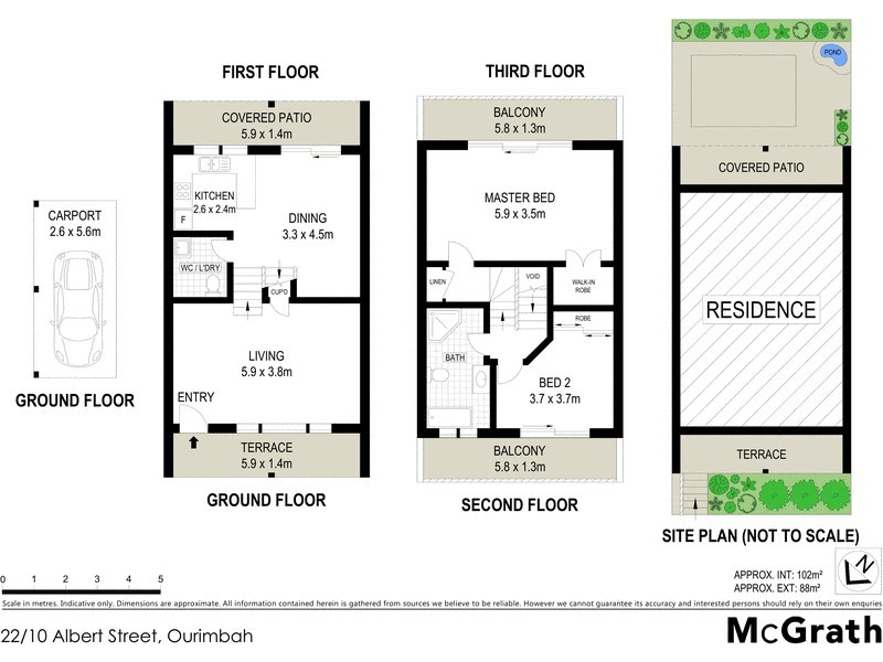 22/10 Albert Street, Ourimbah NSW 2258 Floorplan