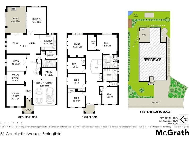 31 Carrabella Avenue, Springfield NSW 2250 Floorplan