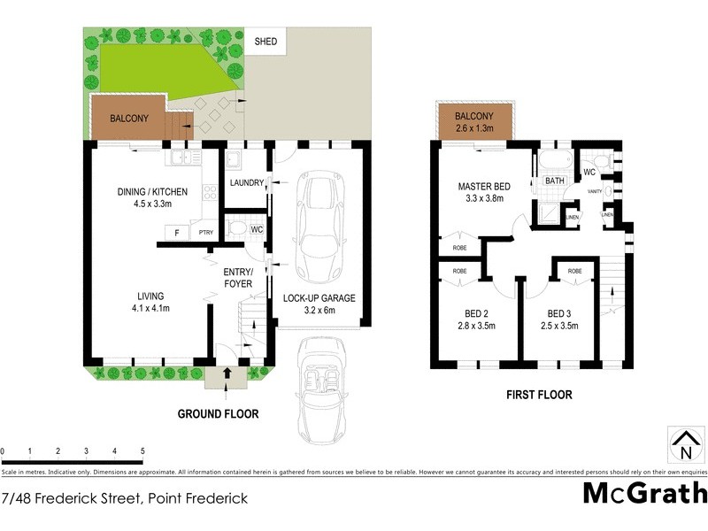 7/48 Frederick Street, Point Frederick NSW 2250 Floorplan