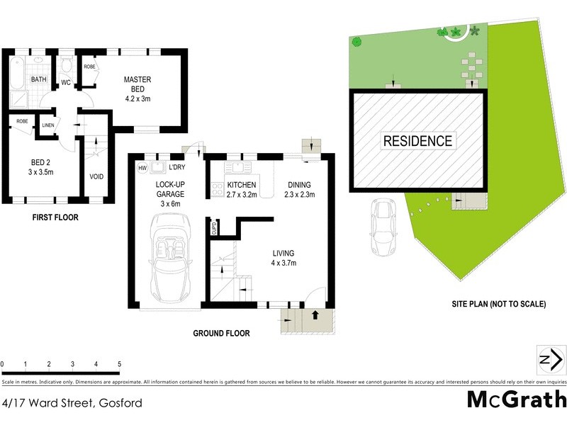 4/17 Ward Street, Gosford NSW 2250 Floorplan