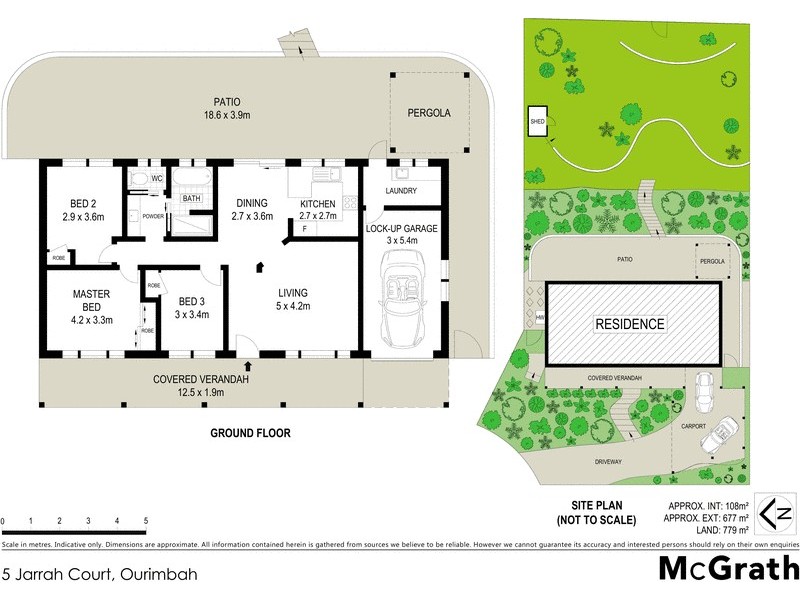 5 Jarrah Court, Ourimbah NSW 2258 Floorplan