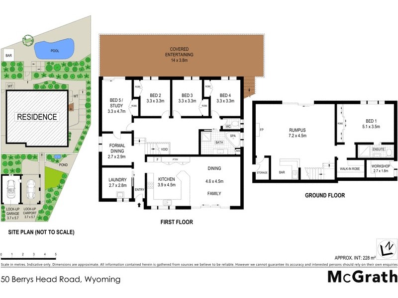 50 Berrys Head Road, Wyoming NSW 2250 Floorplan