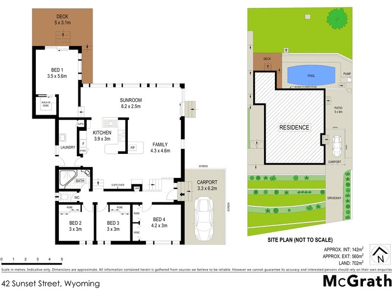 42 Sunset Street, Wyoming NSW 2250 Floorplan