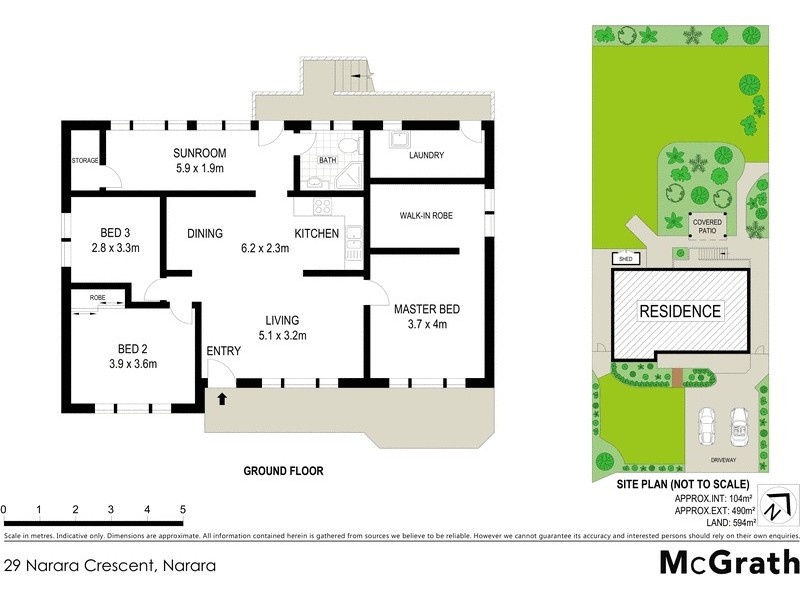 29 Narara Crescent, Narara NSW 2250 Floorplan
