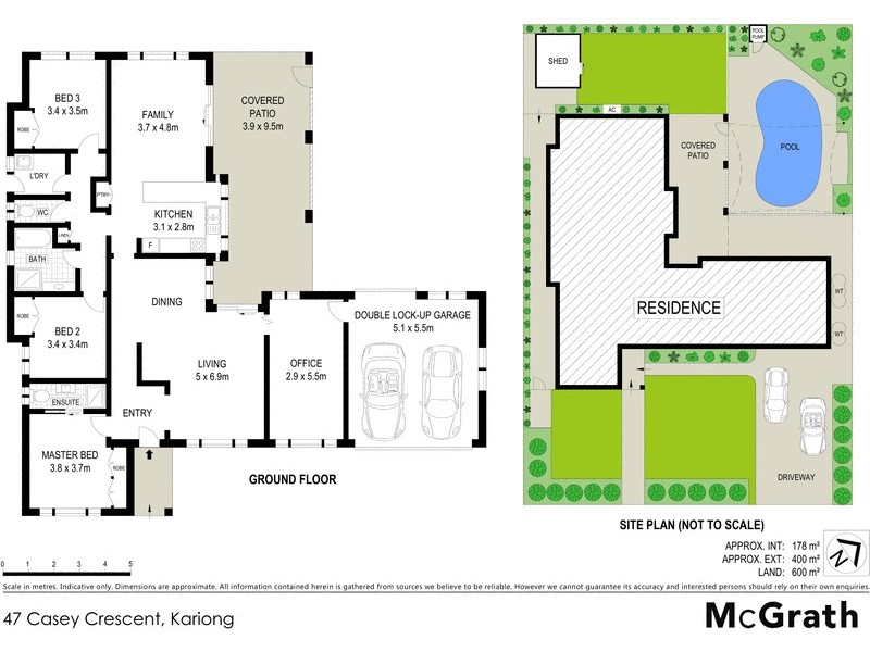 47 Casey Crescent, Kariong NSW 2250 Floorplan