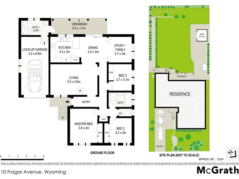 10 Fragar Avenue, Wyoming NSW 2250 Floorplan