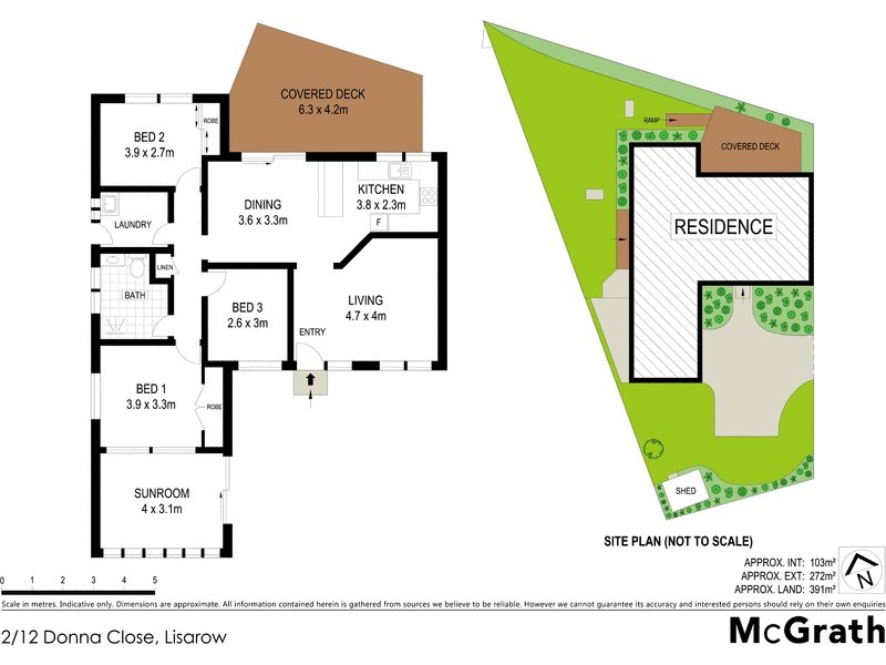 2/12 Donna Close, Lisarow NSW 2250 Floorplan