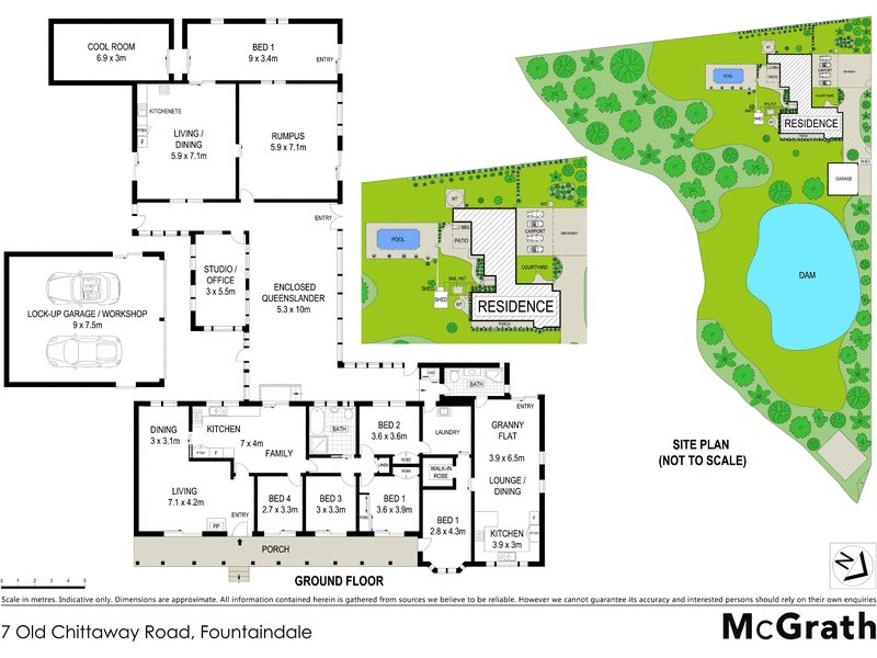7 Old Chittaway Road, Fountaindale NSW 2258 Floorplan