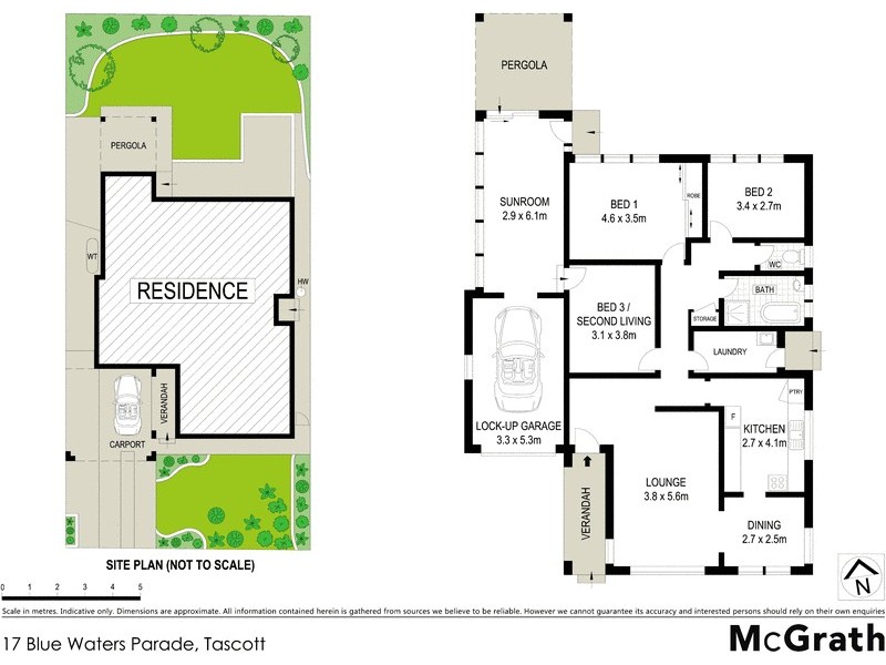 17 Blue Waters Parade, Tascott NSW 2250 Floorplan