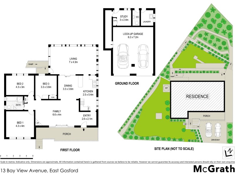13 Bay View Avenue, East Gosford NSW 2250 Floorplan