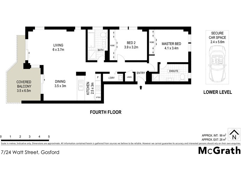 7/24 Watt Street, Gosford NSW 2250 Floorplan