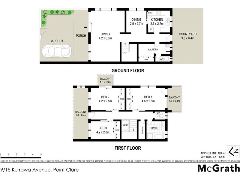 9/15 Kurrawa Avenue, Point Clare NSW 2250 Floorplan