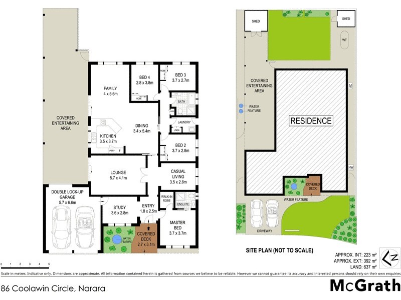 86 Coolawin Circle, Narara NSW 2250 Floorplan