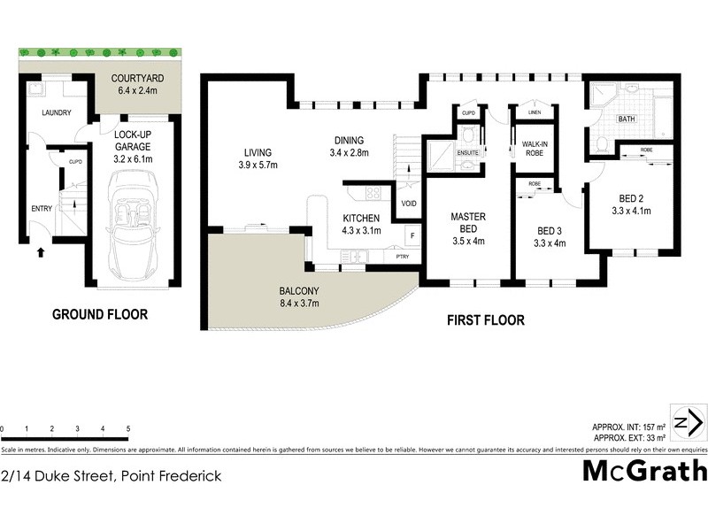 2/14 Duke Street, Point Frederick NSW 2250 Floorplan