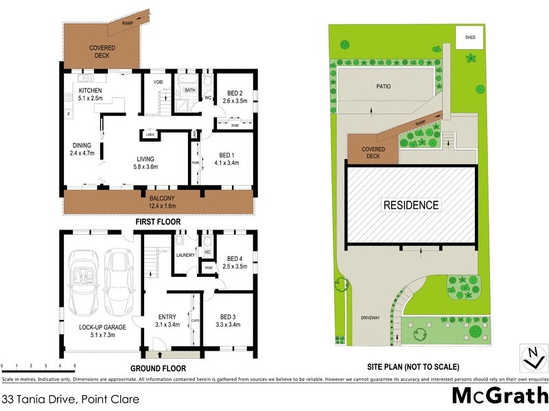 33 Tania Drive, Point Clare NSW 2250 Floorplan