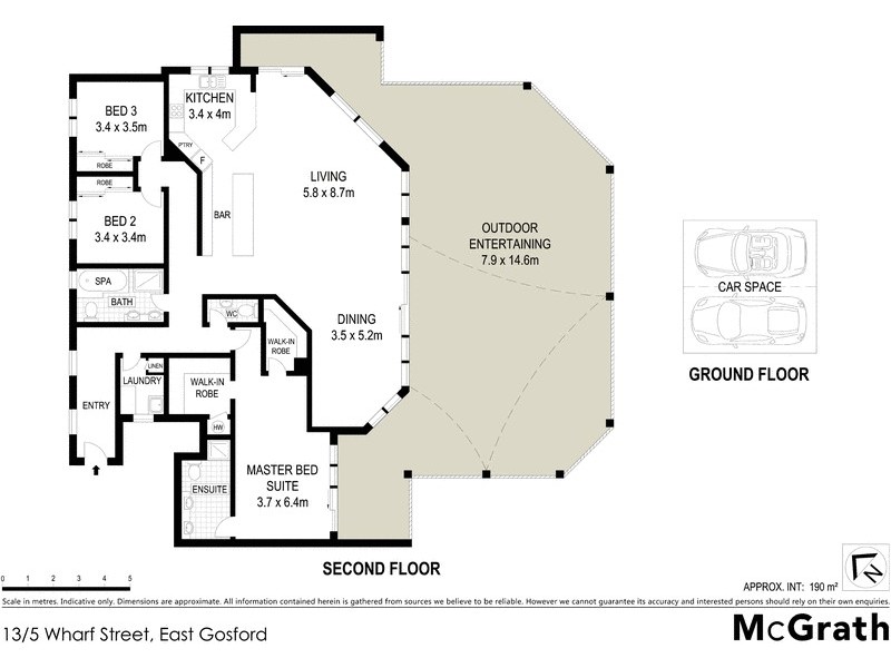13/5 Wharf Street, East Gosford NSW 2250 Floorplan