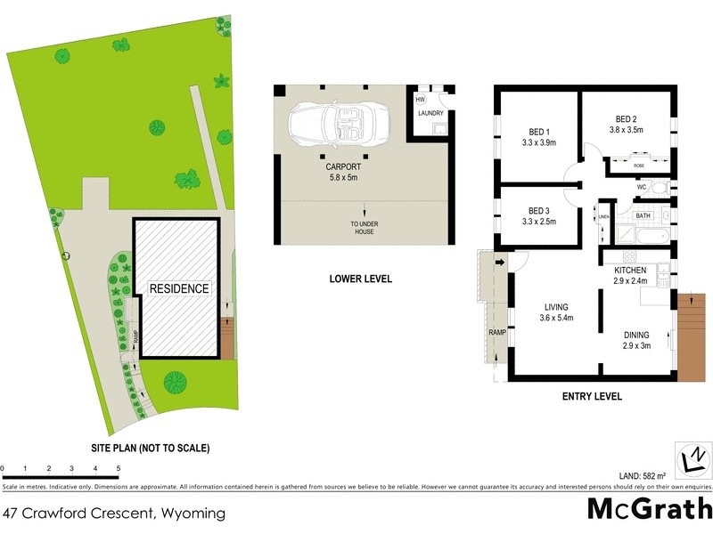 47 Crawford Crescent, Wyoming NSW 2250 Floorplan