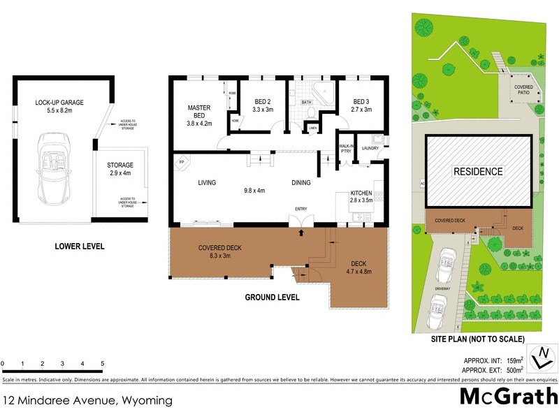 12 Mindaree Avenue, Wyoming NSW 2250 Floorplan