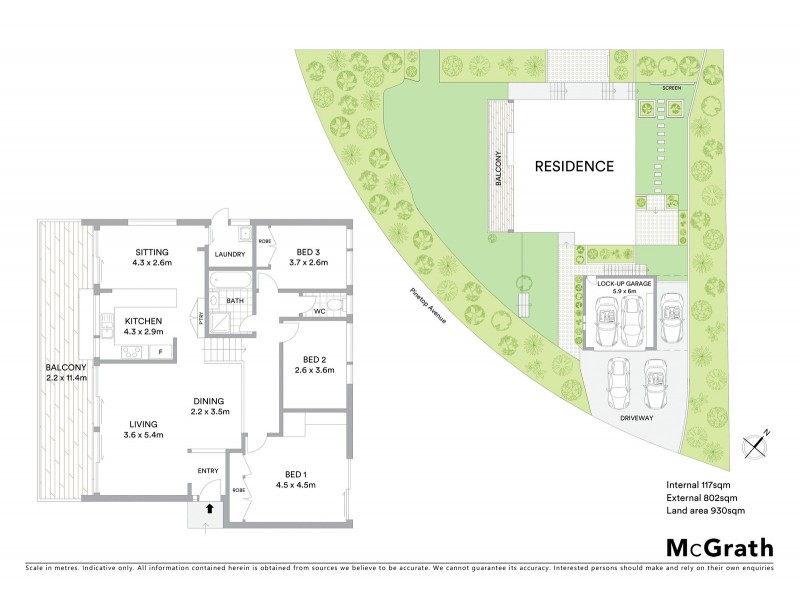 3 Pinetop Avenue, Narara NSW 2250 Floorplan