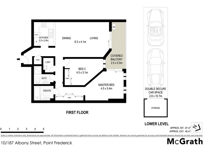10/187 Albany Street, Point Frederick NSW 2250 Floorplan