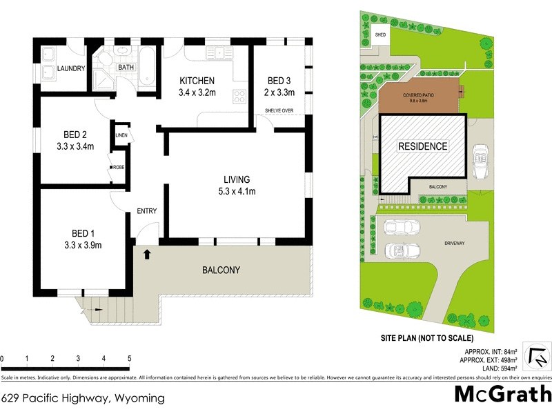 629 Pacific Highway, Wyoming NSW 2250 Floorplan