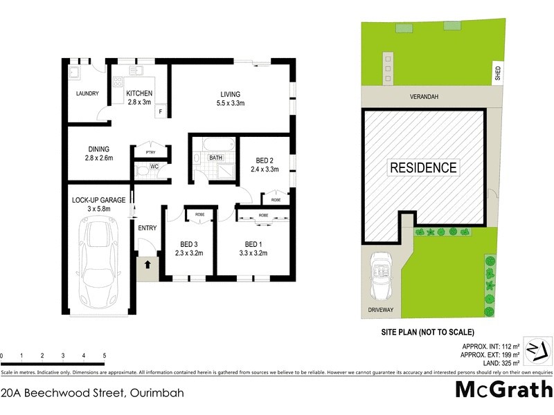 20A Beechwood Street, Ourimbah NSW 2258 Floorplan