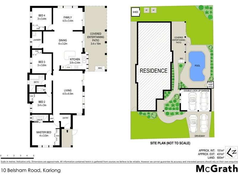 10 Belsham Road, Kariong NSW 2250 Floorplan