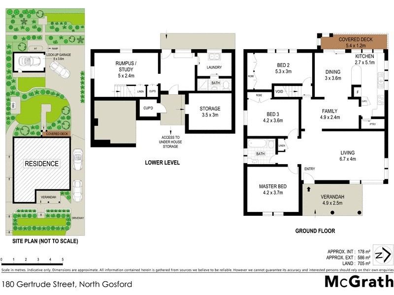 180 Gertrude Street, North Gosford NSW 2250 Floorplan