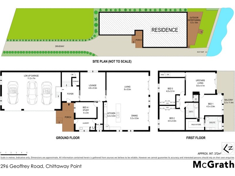 296 Geoffrey Road, Chittaway Point NSW 2261 Floorplan