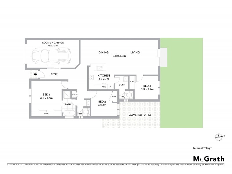 24/81 Newling Street, Lisarow NSW 2250 Floorplan