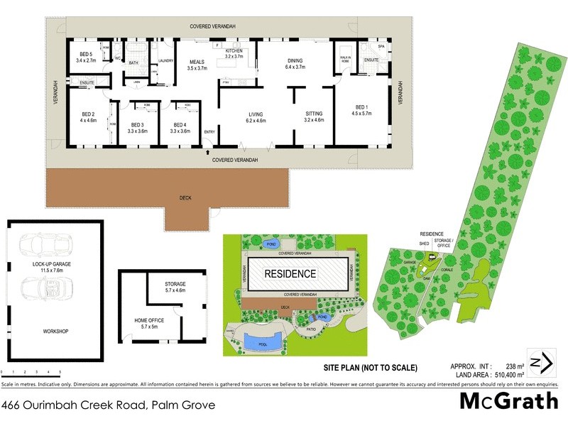466 Ourimbah Creek Road, Palm Grove NSW 2258 Floorplan