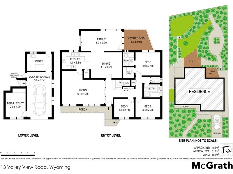 13 Valley View Road, Wyoming NSW 2250 Floorplan