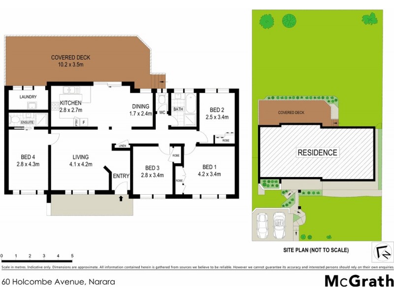 60 Holcombe Avenue, Narara NSW 2250 Floorplan