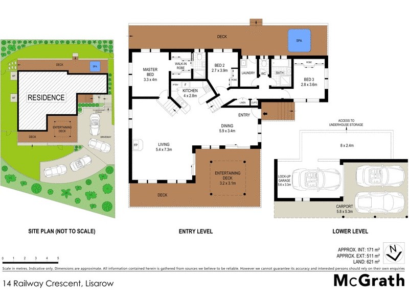 14 Railway Crescent, Lisarow NSW 2250 Floorplan