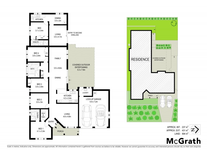 43 Conroy Crescent, Kariong NSW 2250 Floorplan