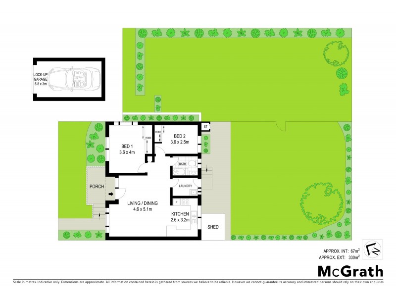 1/4 Kalawarra Road, Wyoming NSW 2250 Floorplan