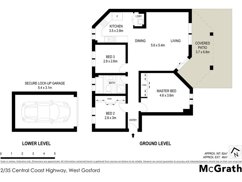 2/35 Central Coast Highway, West Gosford NSW 2250 Floorplan
