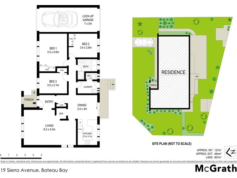 19 Sierra Avenue, Bateau Bay NSW 2261 Floorplan