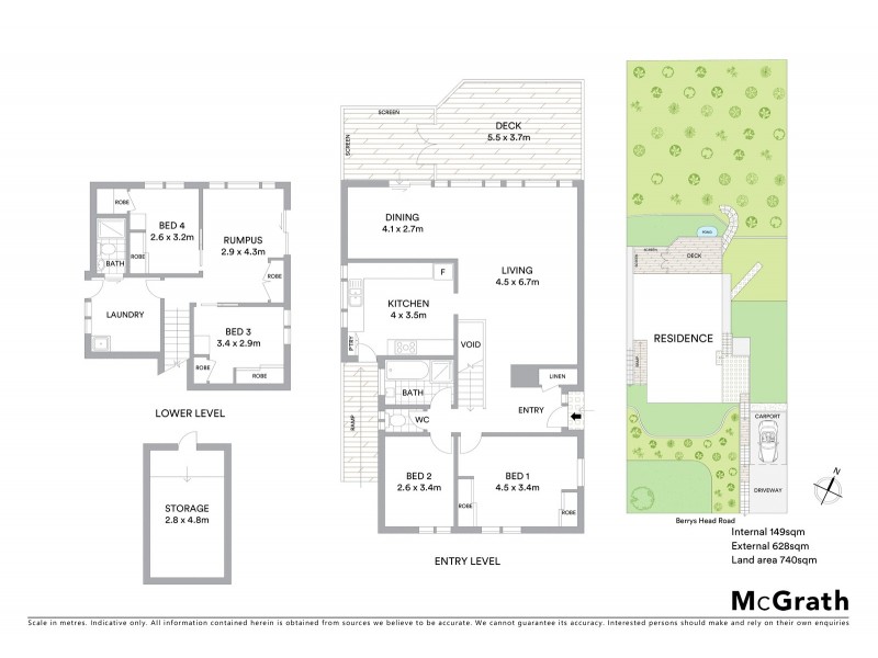 93 Berrys Head Road, Narara NSW 2250 Floorplan