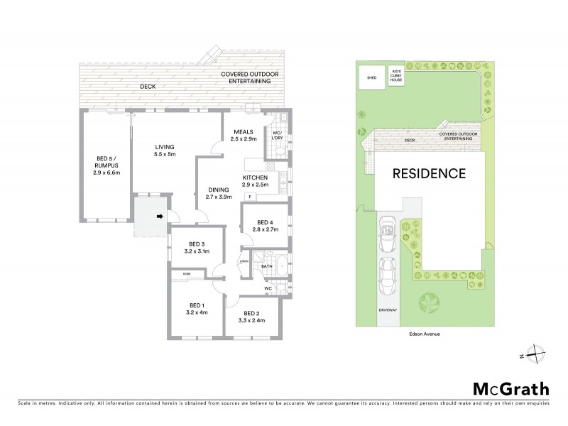 13 Edson Avenue, Ourimbah NSW 2258 Floorplan