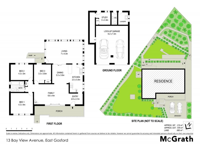 13 Bay View Avenue, East Gosford NSW 2250 Floorplan