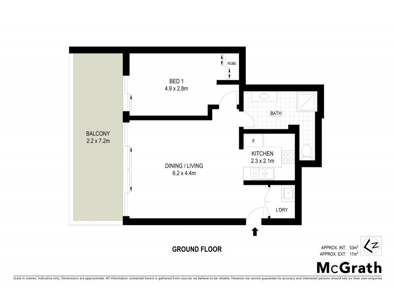 8/187-189 Albany Street, Point Frederick NSW 2250 Floorplan