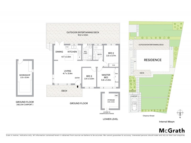 16 Chestnut Street, Wyoming NSW 2250 Floorplan