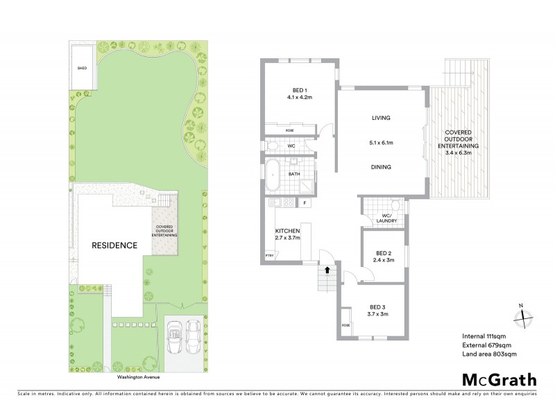 17 Washington Avenue, Niagara Park NSW 2250 Floorplan